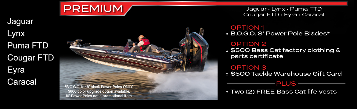 Bass Cat Boats For Sale | Bass Cat Dealer | Sherm’s Marine - ShermsMarine